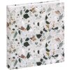 Walther Album mémo à encarter Terrazzo stone black 200 photos 10x15 cm