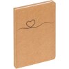 Walther carnet de notes Tribal Heart marron 21x15 cm 80 feuilles dotted