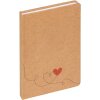 Walther carnet de notes Love brun 15x21 cm 80 feuilles dotted