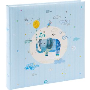 Goldbuch album bébé Blue Elephant 30x31 cm 60 pages blanches