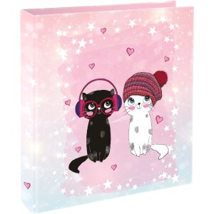 Goldbuch classeur Music for Cats DIN A4 dos 5 cm