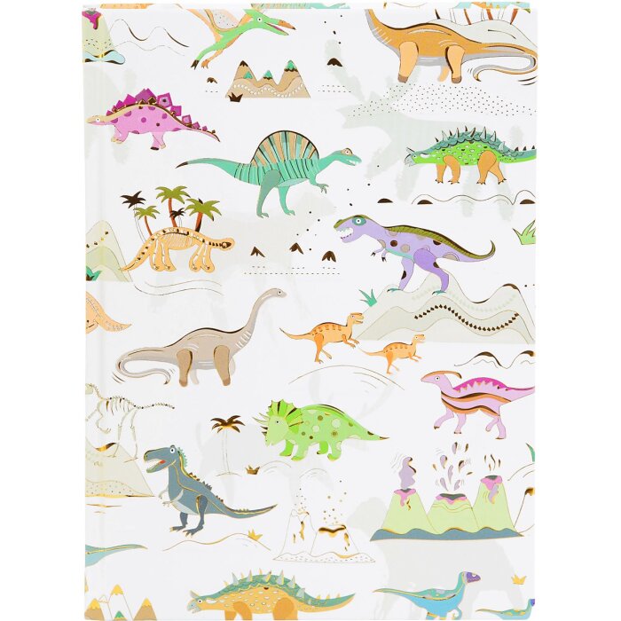 Goldbuch carnet de notes Dinosauria 15x22 cm 200 pages blanches