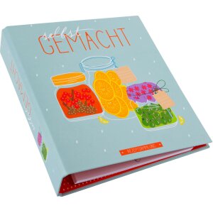 Goldbuch classeur de recettes fait maison 21x24 cm 25 feuilles