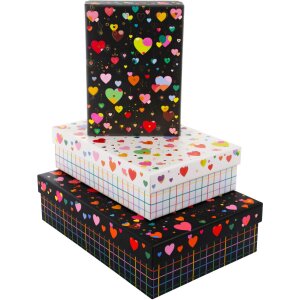 Goldbuch set de cartons Heart to Heart 3 cartons