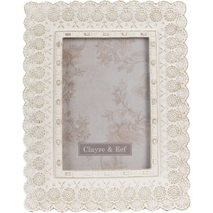 Clayre & Eef 2F0940 Cadre photo 16x2x21 cm - 10x15 cm...