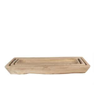 Clayre & Eef 5H0559CH Plats de service 70x20x9 -...