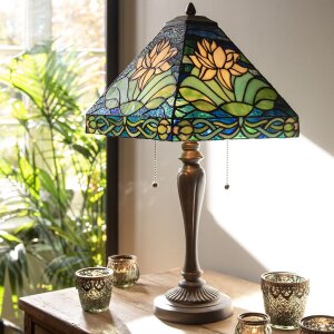 Clayre & Eef 5LL-5618 Lampe de table Tiffany 31x31x61...