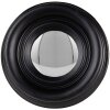 Clayre & Eef 62S208Z Miroir Ø 21x4 cm Noir Rond Miroir mural