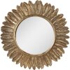 Clayre & Eef 62S278 Miroir Ø 31x2 cm Couleur or