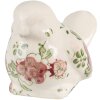 Clayre & Eef 6CE1567M Décoration Oiseau 10x6x7 cm Rose - Beige