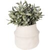 Clayre & Eef 6CE1568M Décoration Pot de fleurs Ø 15x13 cm Beige