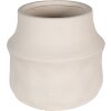 Clayre & Eef 6CE1568S Décoration Pot de fleurs Ø 12x11 cm Beige