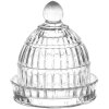 Clayre & Eef 6GL4218 Cloche en verre Ø 9x10 cm Transparant Rond