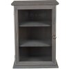 Clayre & Eef 6H1998G Armoire 33x15x50 cm Gris Rectangle