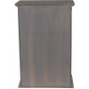 Clayre & Eef 6H1998G Armoire 33x15x50 cm Gris Rectangle