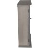 Clayre & Eef 6H1998G Armoire 33x15x50 cm Gris Rectangle