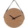 Clayre & Eef 6KL0781 Horloge murale Ø 30x4 cm - 1xAA Marron