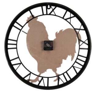 Clayre & Eef 6KL0786 Horloge murale Ø 50x4 cm...