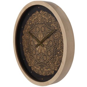 Clayre & Eef 6KL0793 Horloge murale Ø 50x6 cm...