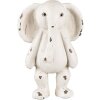 Clayre & Eef 6PR3640 Décoration Eléphant 6x4x10 cm Beige - Marron