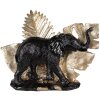 Clayre & Eef 6PR3816 Décoration Eléphant 25x10x18 cm Noir - Or