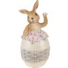 Clayre & Eef 6PR3832 Décoration Lapin 6x6x13 cm Beige - Marron