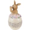 Clayre & Eef 6PR3832 Décoration Lapin 6x6x13 cm Beige - Marron