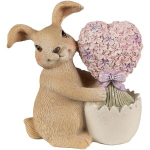 Clayre & Eef 6PR3833 Décoration Lapin 11x6x12...