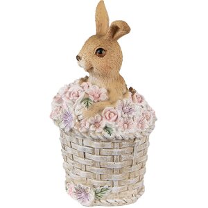 Clayre & Eef 6PR3834 Décoration Lapin 7x6x11...