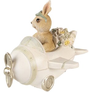 Clayre & Eef 6PR3838 Décoration Lapin 15x11x12...