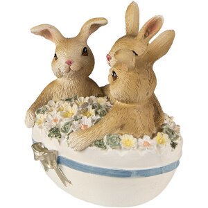 Clayre & Eef 6PR3839 Décoration Lapin 11x9x12...