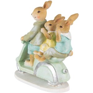 Clayre & Eef 6PR3845 Décoration Lapin 17x7x15...