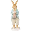 Clayre & Eef 6PR3848 Décoration Lapin 7x5x15 cm Marron