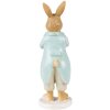 Clayre & Eef 6PR3848 Décoration Lapin 7x5x15 cm Marron