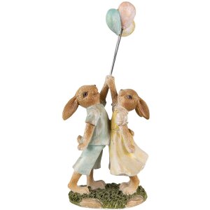 Clayre & Eef 6PR3853 Décoration Lapin 10x6x22...