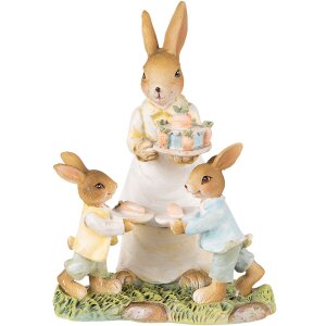 Clayre & Eef 6PR3854 Décoration Lapin 12x8x15...