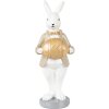 Clayre & Eef 6PR3867 Décoration Lapin 6x6x15 cm Beige - Marron