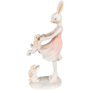 Clayre & Eef 6PR3868 Décoration Lapin 9x6x22...