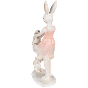 Clayre & Eef 6PR3868 Décoration Lapin 9x6x22...