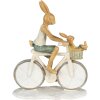 Clayre & Eef 6PR3869 Décoration Lapin 18x7x22 cm Blanc - Beige