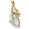 Clayre & Eef 6PR3869 Décoration Lapin 18x7x22 cm Blanc - Beige