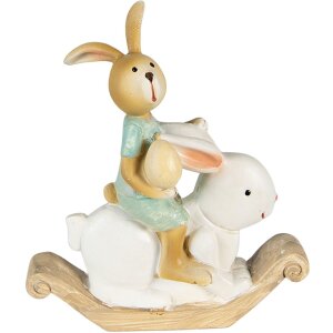 Clayre & Eef 6PR3871 Décoration Lapin 10x4x11...