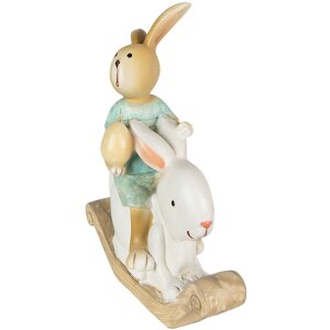 Clayre & Eef 6PR3871 Décoration Lapin 10x4x11...