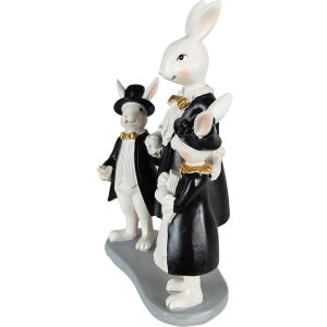 Clayre & Eef 6PR3873 Décoration Lapin 16x8x21...