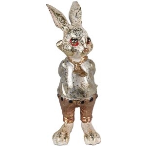 Clayre & Eef 6PR3881 Décoration Lapin 6x7x14...