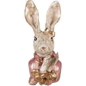 Clayre & Eef 6PR3887 Décoration Lapin 11x12x24...