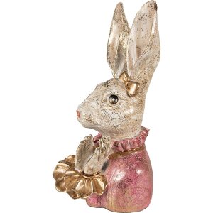 Clayre & Eef 6PR3887 Décoration Lapin 11x12x24...