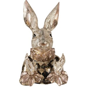 Clayre & Eef 6PR3888 Décoration Lapin 14x13x24...