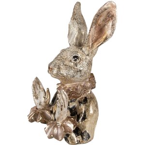 Clayre & Eef 6PR3888 Décoration Lapin 14x13x24...