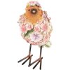 Clayre & Eef 6PR4882 Décoration Oiseau 7x10x12 cm Rose